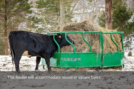 Collapsible Hay Feeder for Cattle