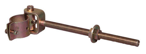 Gate Hinge - 2" Gate Clamp with 3/4" Rod