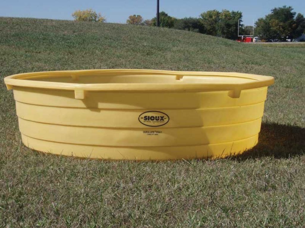 Round Poly Stock Tanks - Sioux Steel