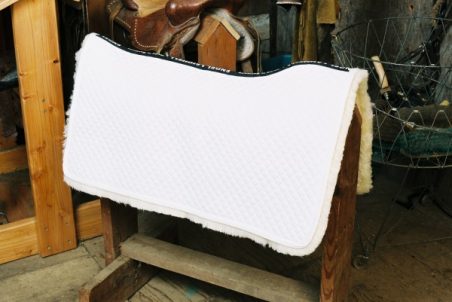 Sheepskin Saddle Blanket