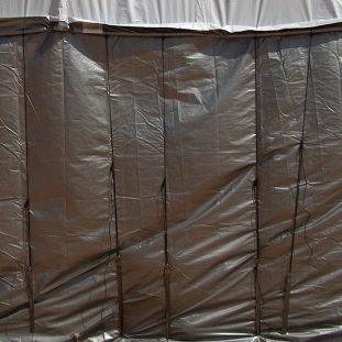 Side Curtains for Hay Stacks