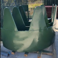 Longhorn Hay Feeder
