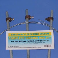 Electric Fence Ground Rod Kit with 3 Ground Rods | Barn World